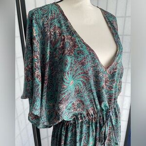 NWT Karma Highway Caftan Kaftan Cover-Up Dress Maxi
